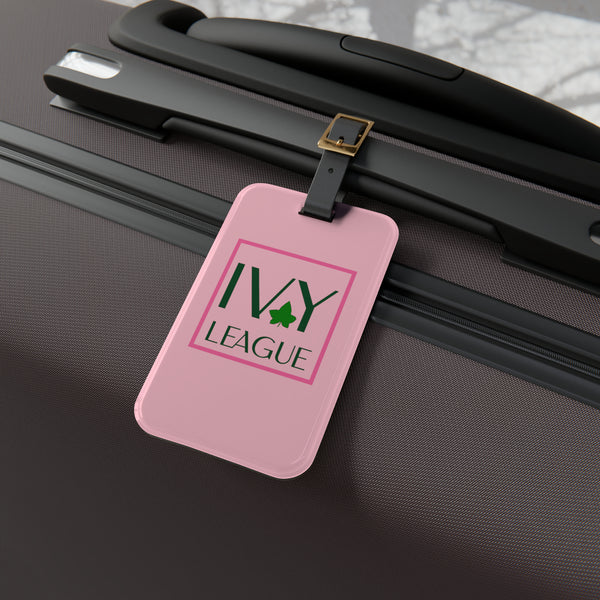 Ivy League Luggage Tag / Pink