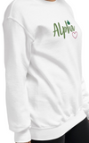 Embroidered ALPHA Sweatshirt