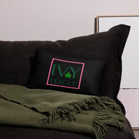 Black Ivy League Pillow / Small